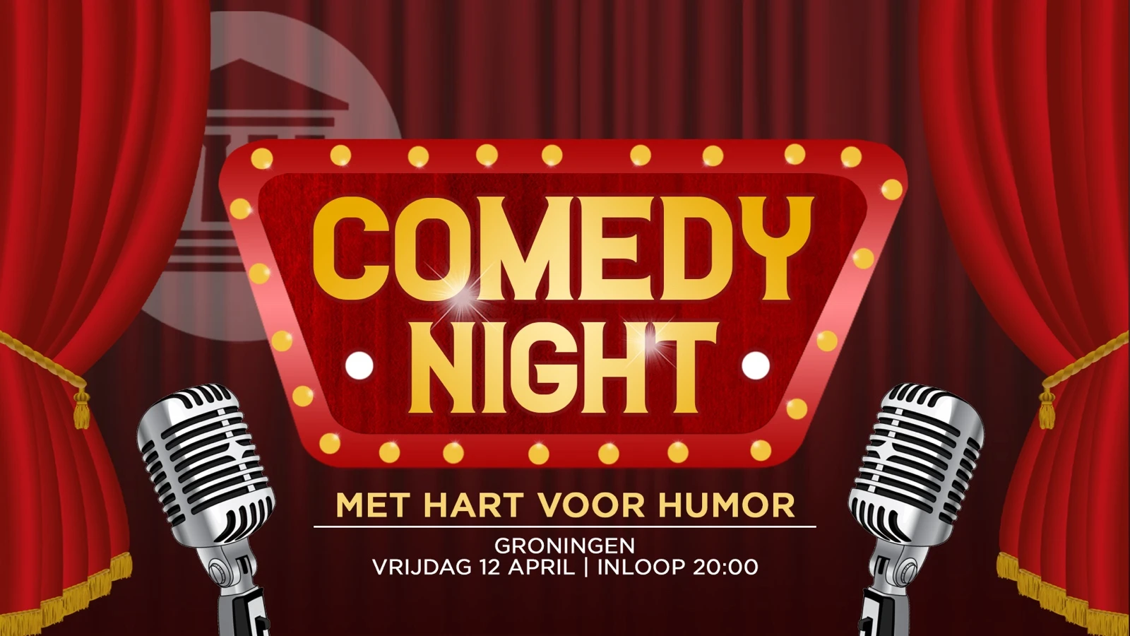 FVD Comedy Café met Hart voor Humor