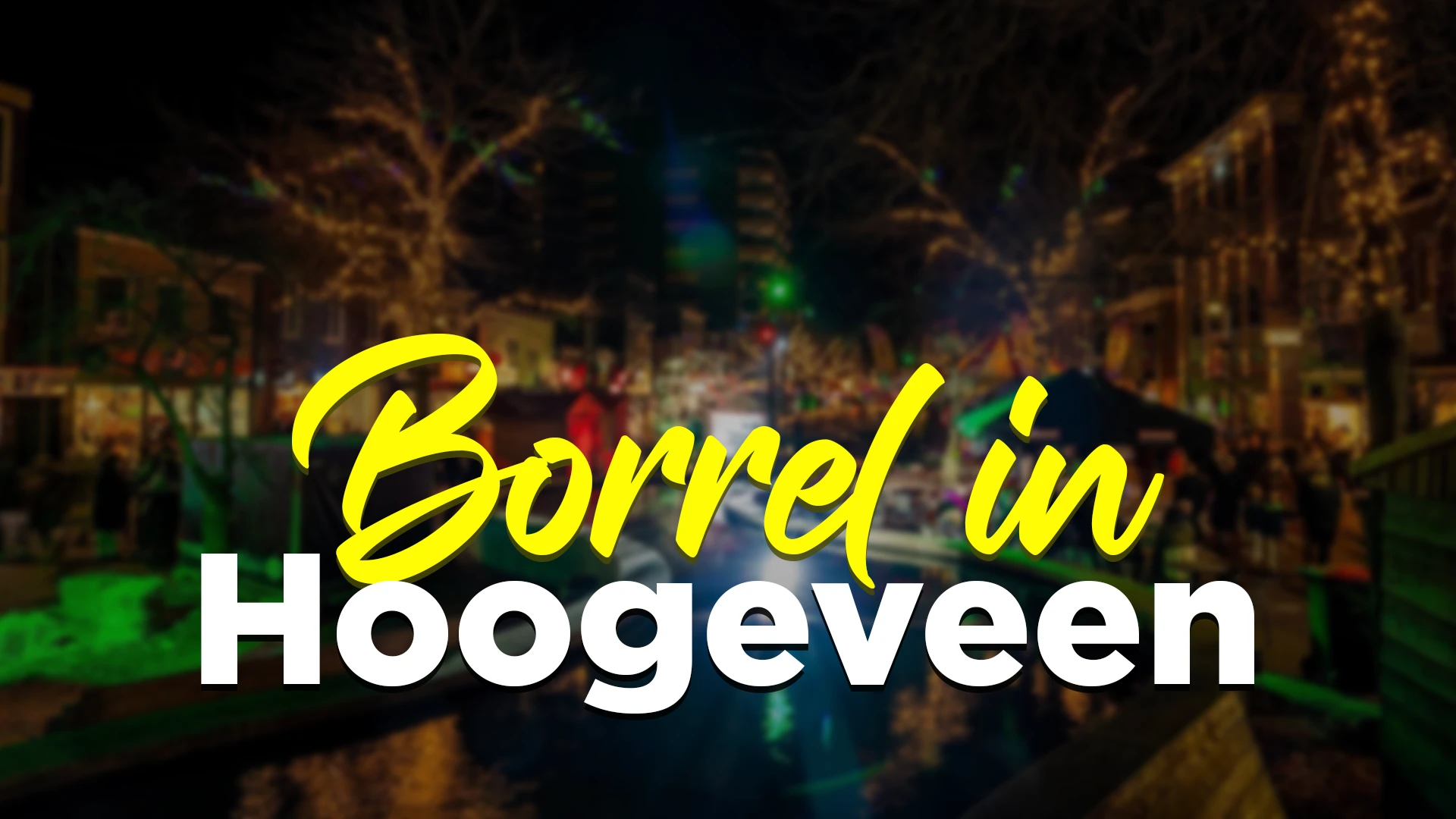 JFVD Borrel in Hoogeveen