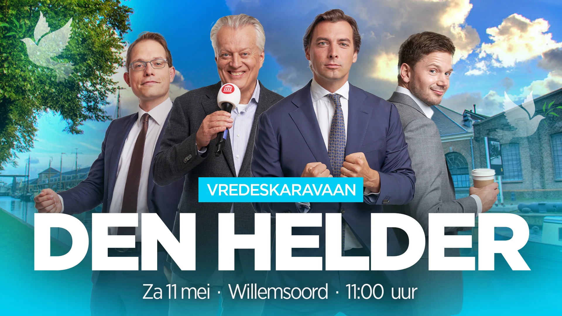 Vredeskaravaan | Den Helder, Willemsoord