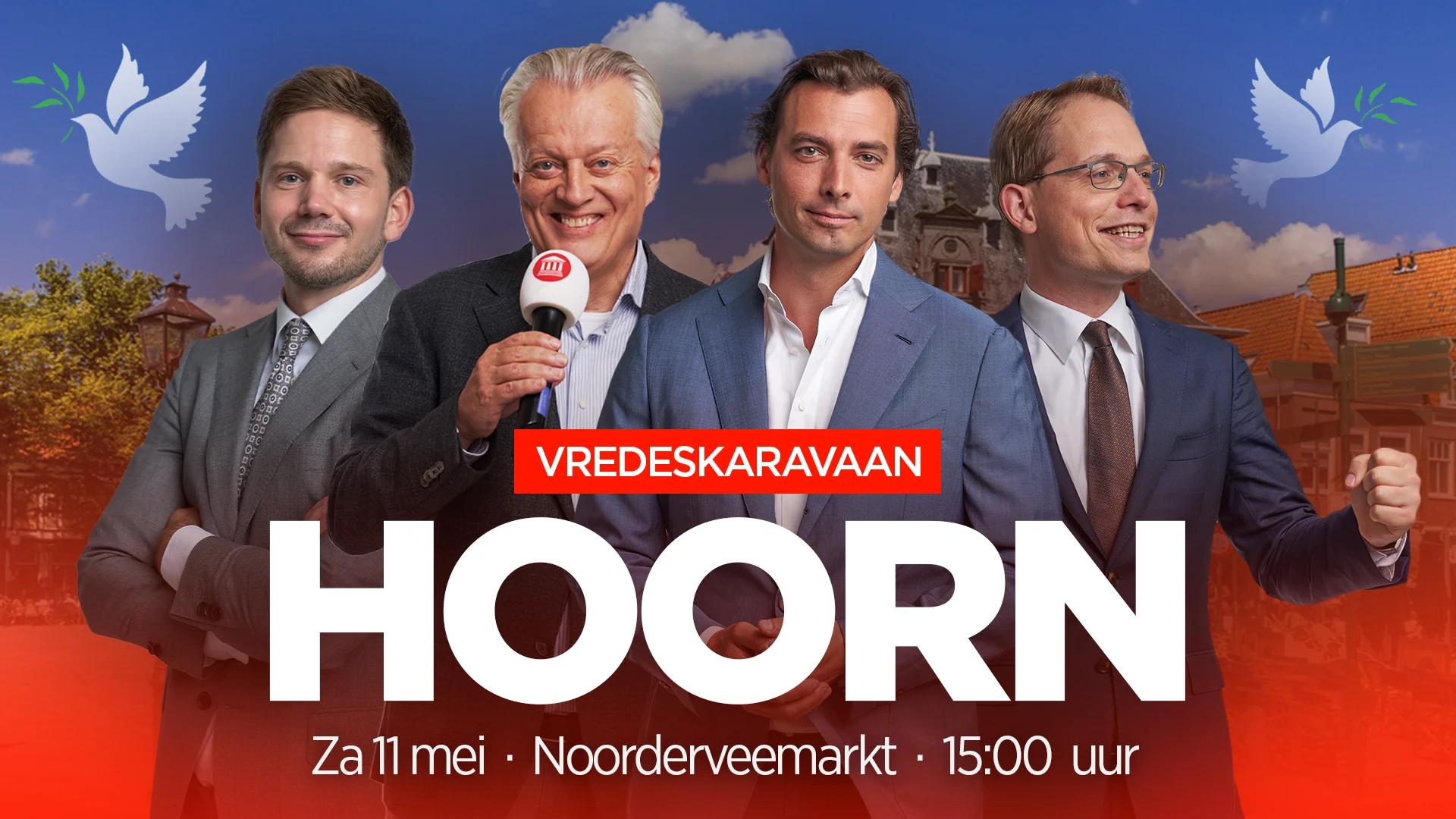 Vredeskaravaan | Hoorn, Noorderveemarkt