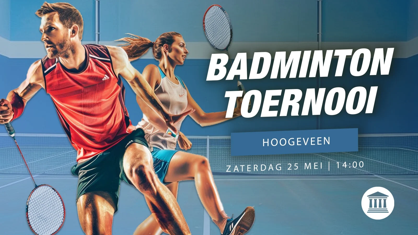 Badmintontoernooi in Hoogeveen!