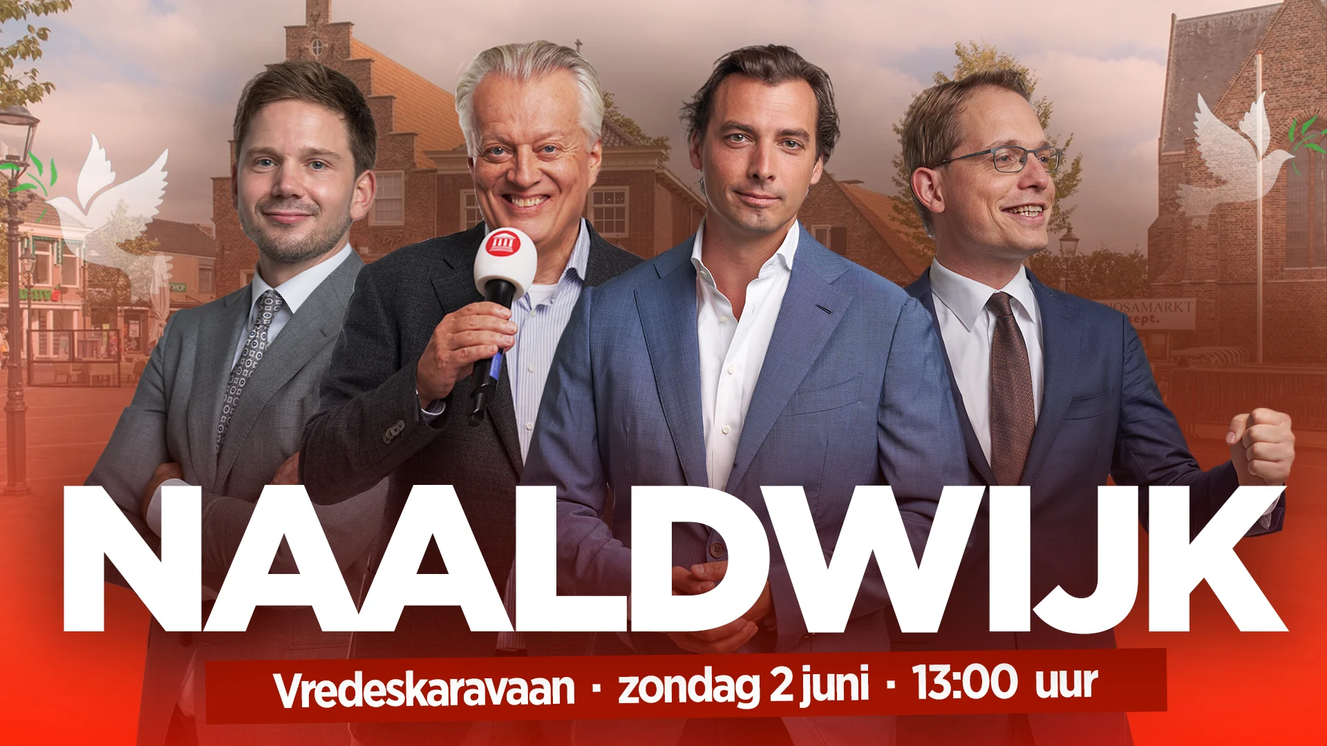 Vredeskaravaan | Naaldwijk (Westland), Wilhelminaplein