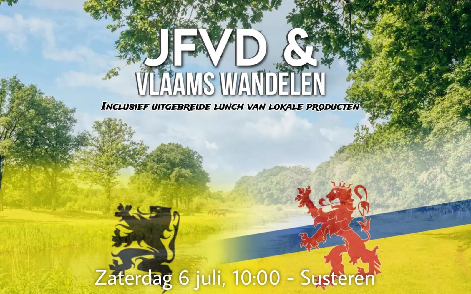 JFVD en Vlaamswandelen gaan op pad!