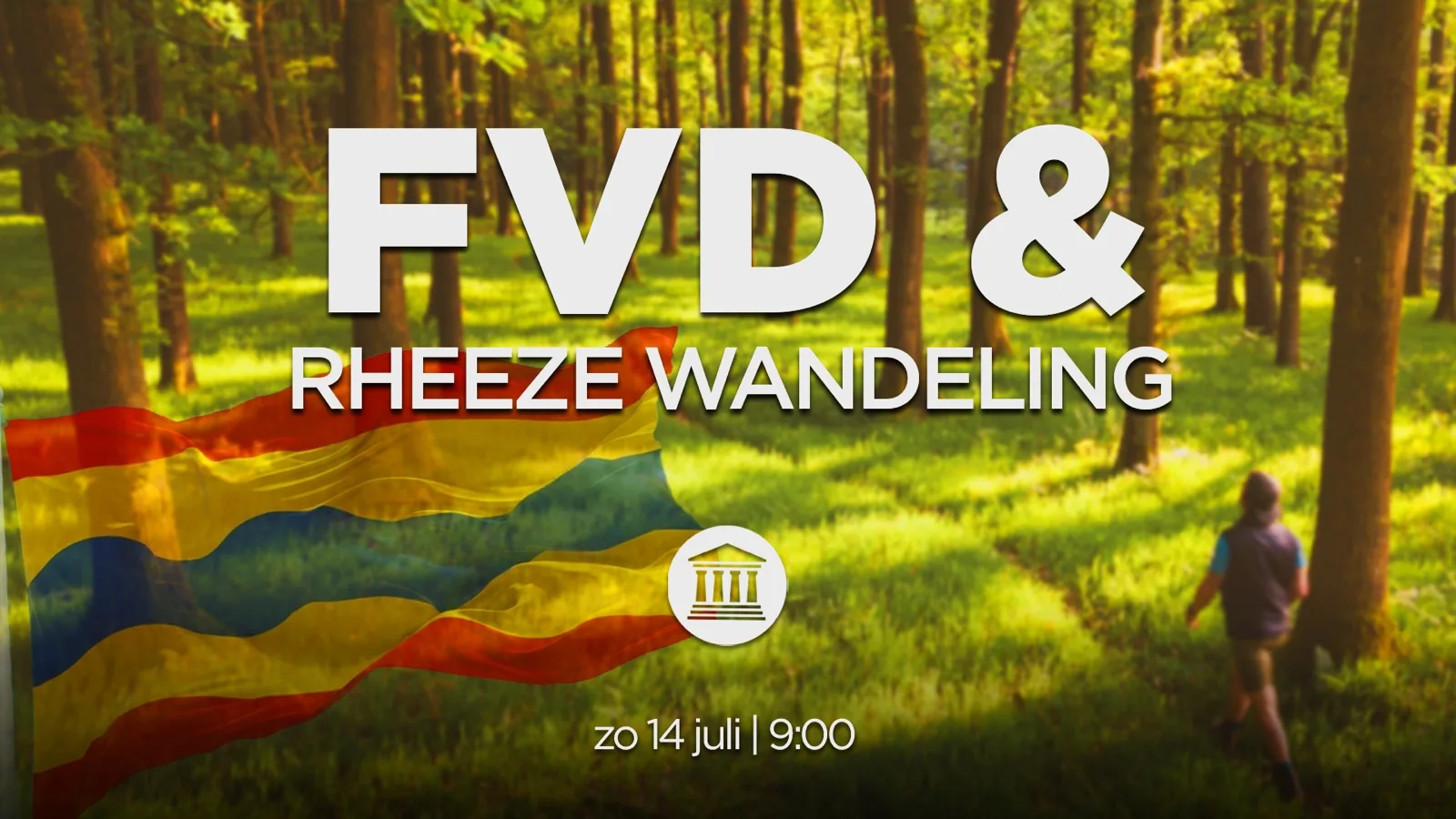 Wandelen met FVD in Rheeze!