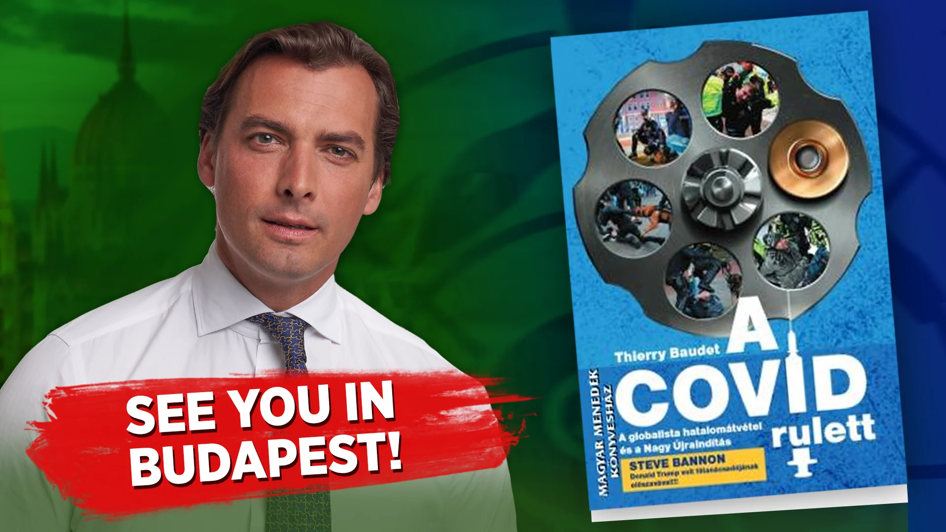 Thierry Baudet is in Budapest