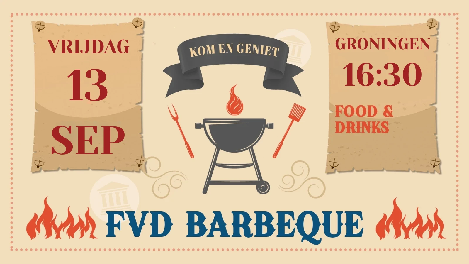 BBQ & Tuinfeest in Groningen!