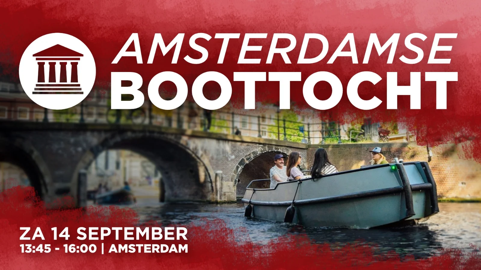 Boottocht in Amsterdam!