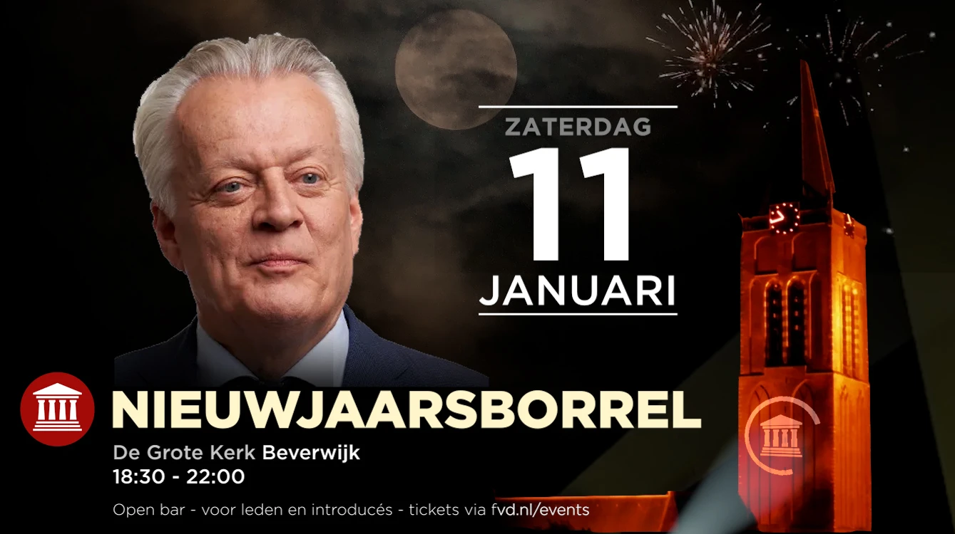 Nieuwjaarsborrel FVD Noord-Holland