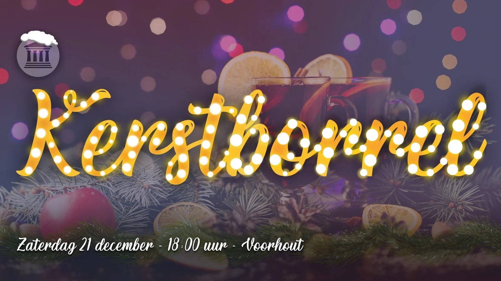 Kerstborrel in Voorhout!