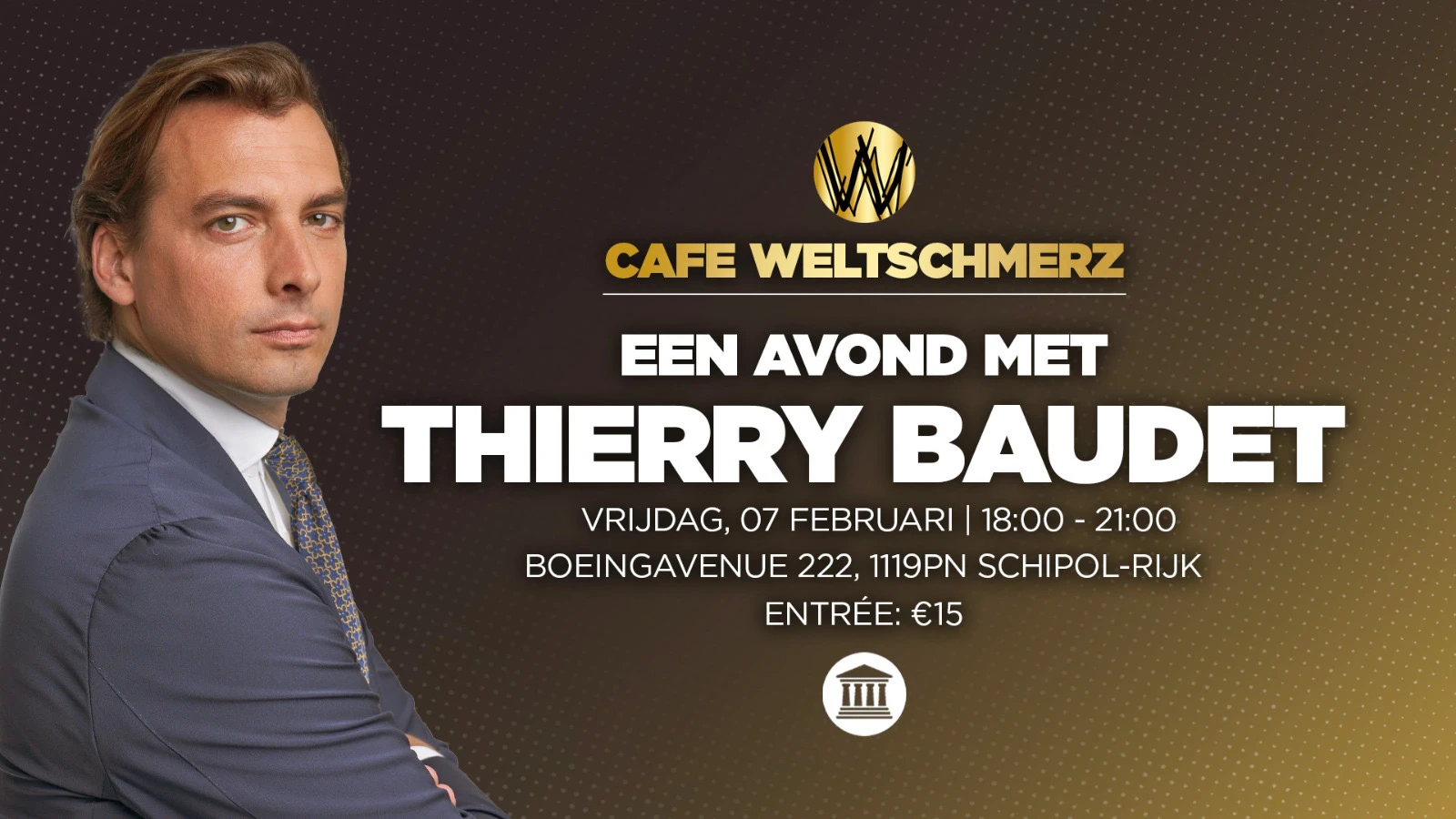 Een avond met Thierry Baudet (Café Weltschmerz)