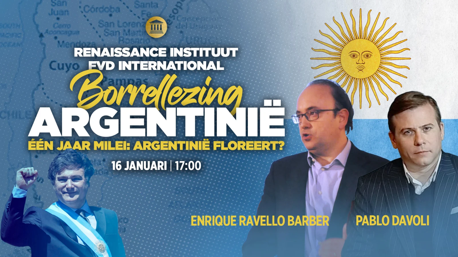 Renaissance Instituut x FVD International Borrellezing Argentinië