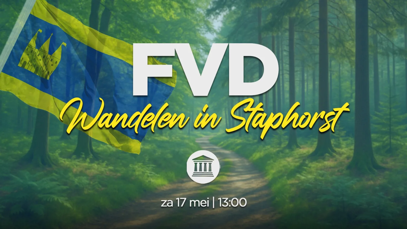 Wandelen met FVD in Staphorst!