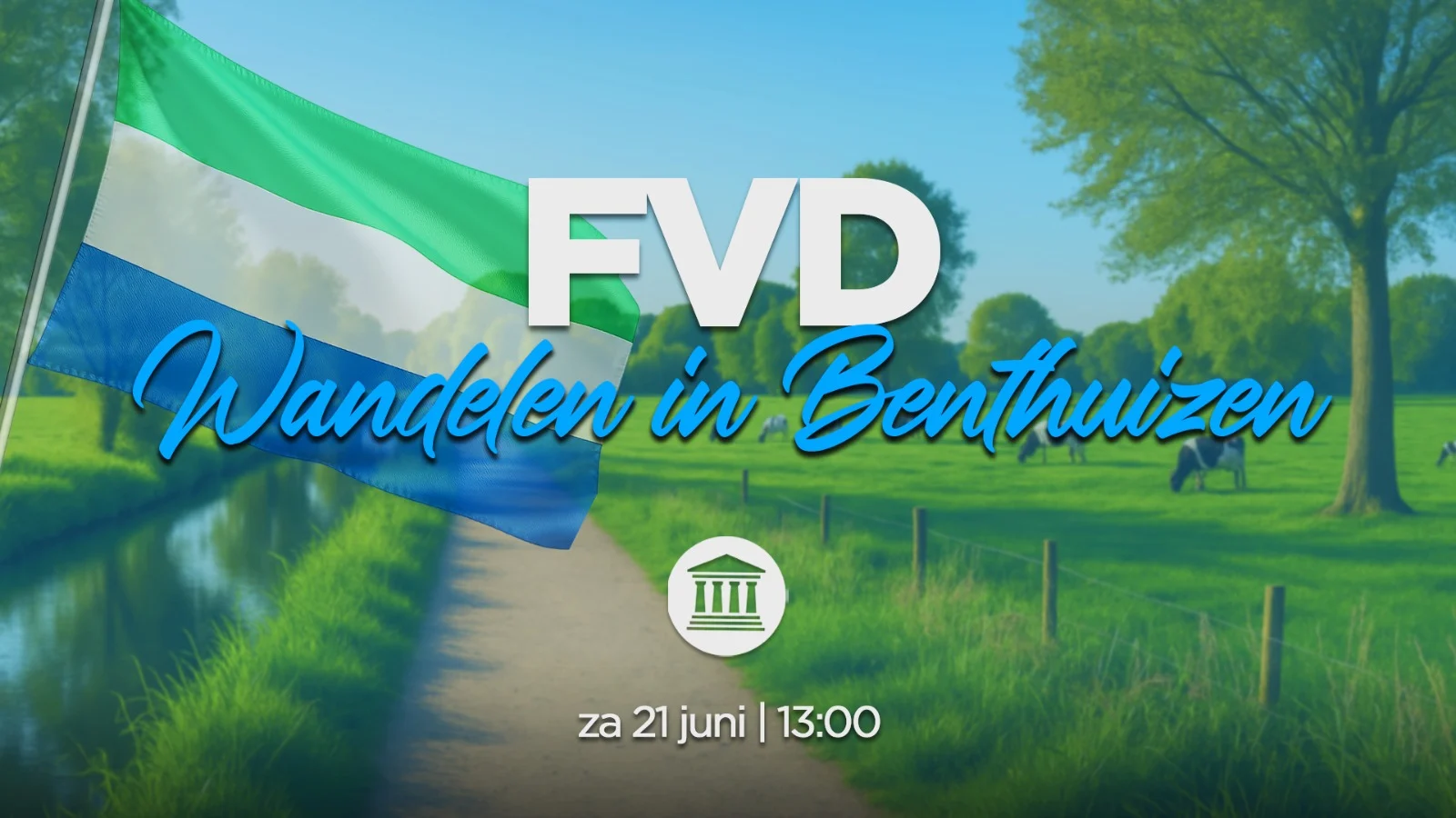 Wandelen met FVD in Benthuizen