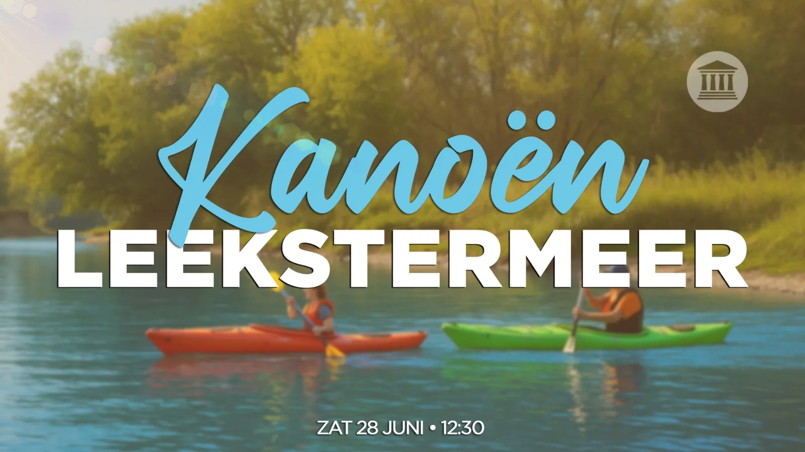 Kanoën op het Leekstermeer!