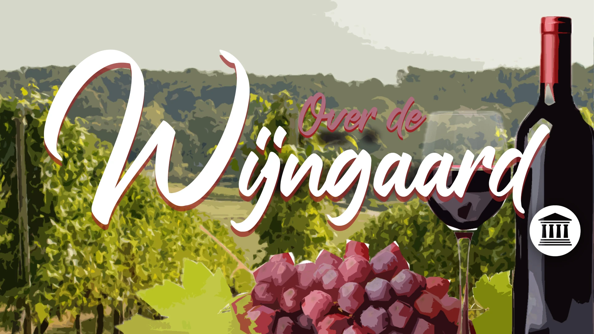 Wijngaard bezoek in Drenthe