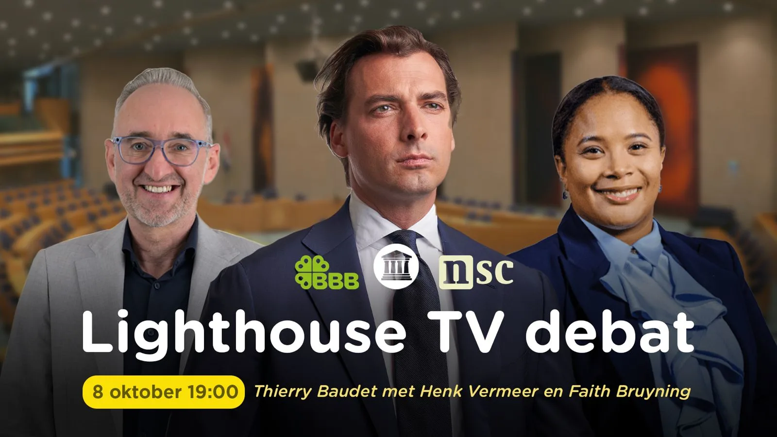 Thierry Baudet bij Lighthouse TV