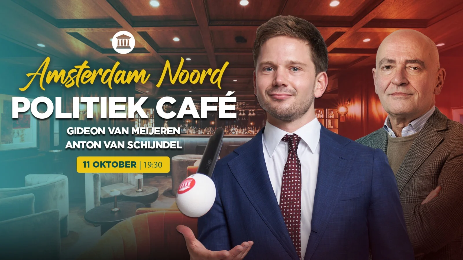 Politiek Café in Amsterdam-Noord
