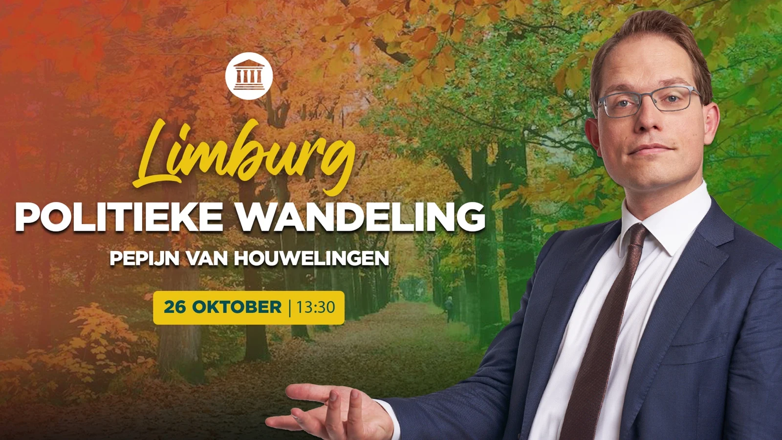 Politieke wandeling in Limburg