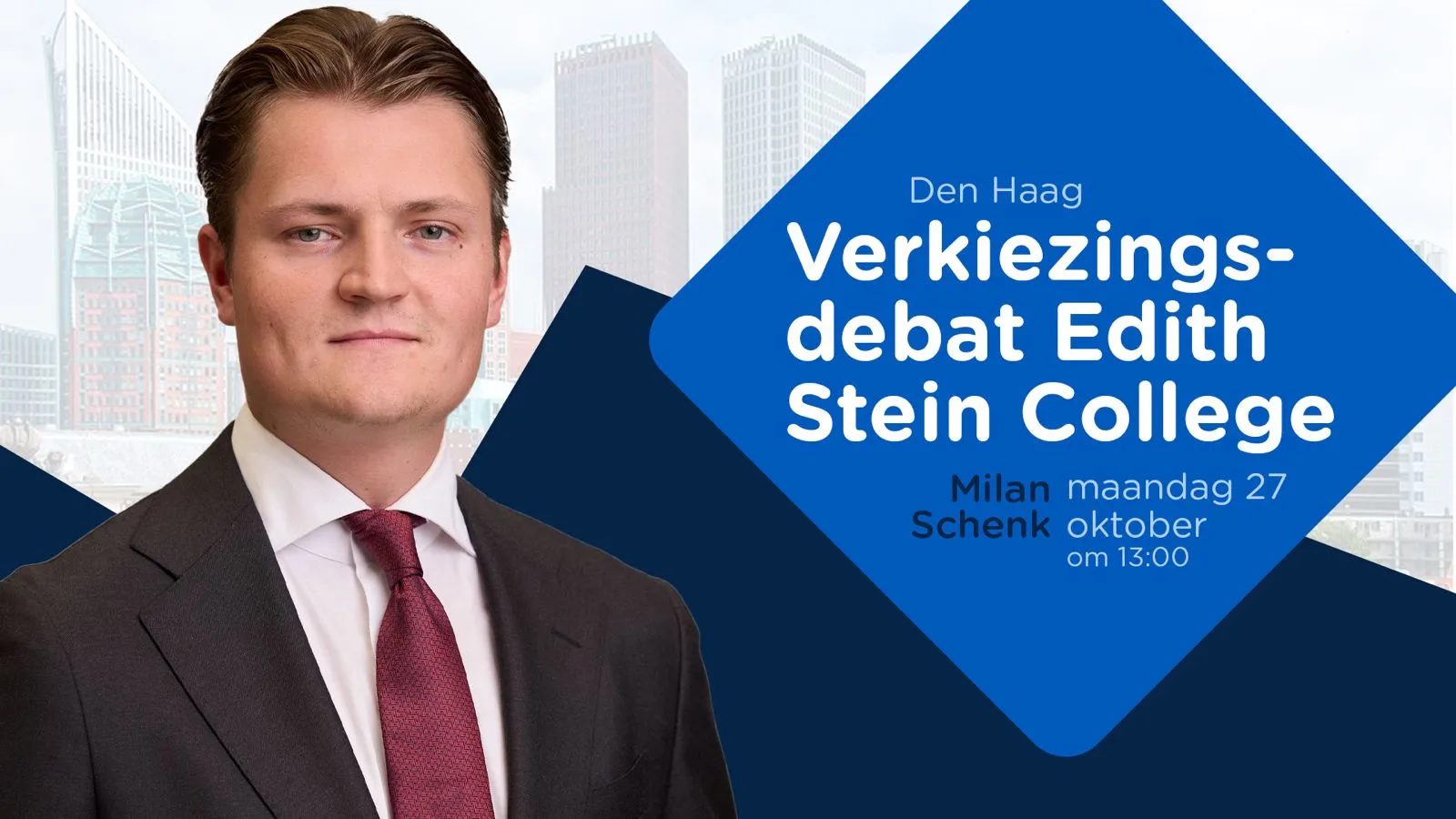 Verkiezingsdebat op Edith Stein College