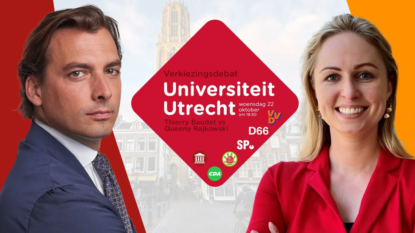 Verkiezingsdebat op Universiteit Utrecht