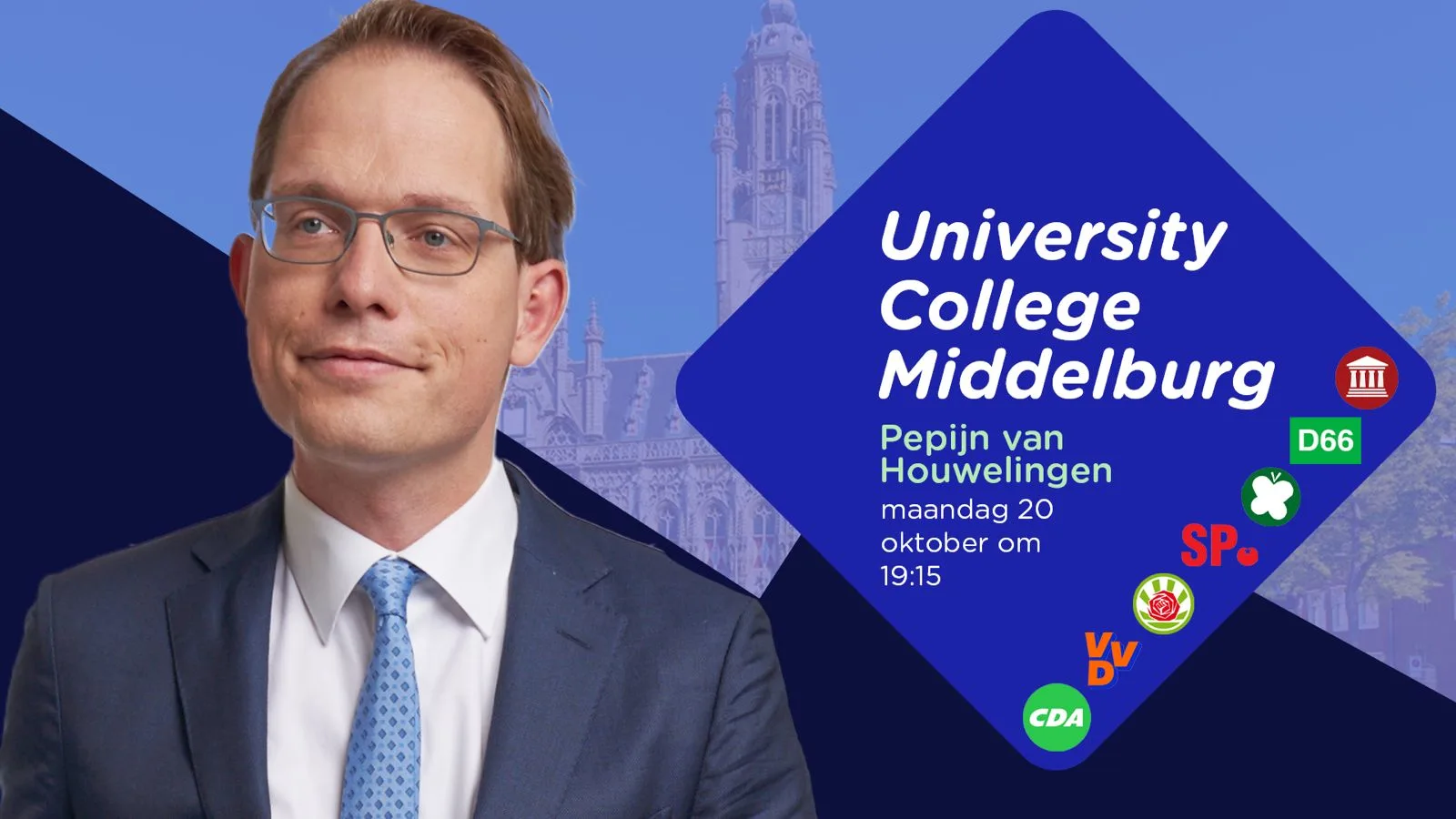 Verkiezingsdebat op University College in Middelburg