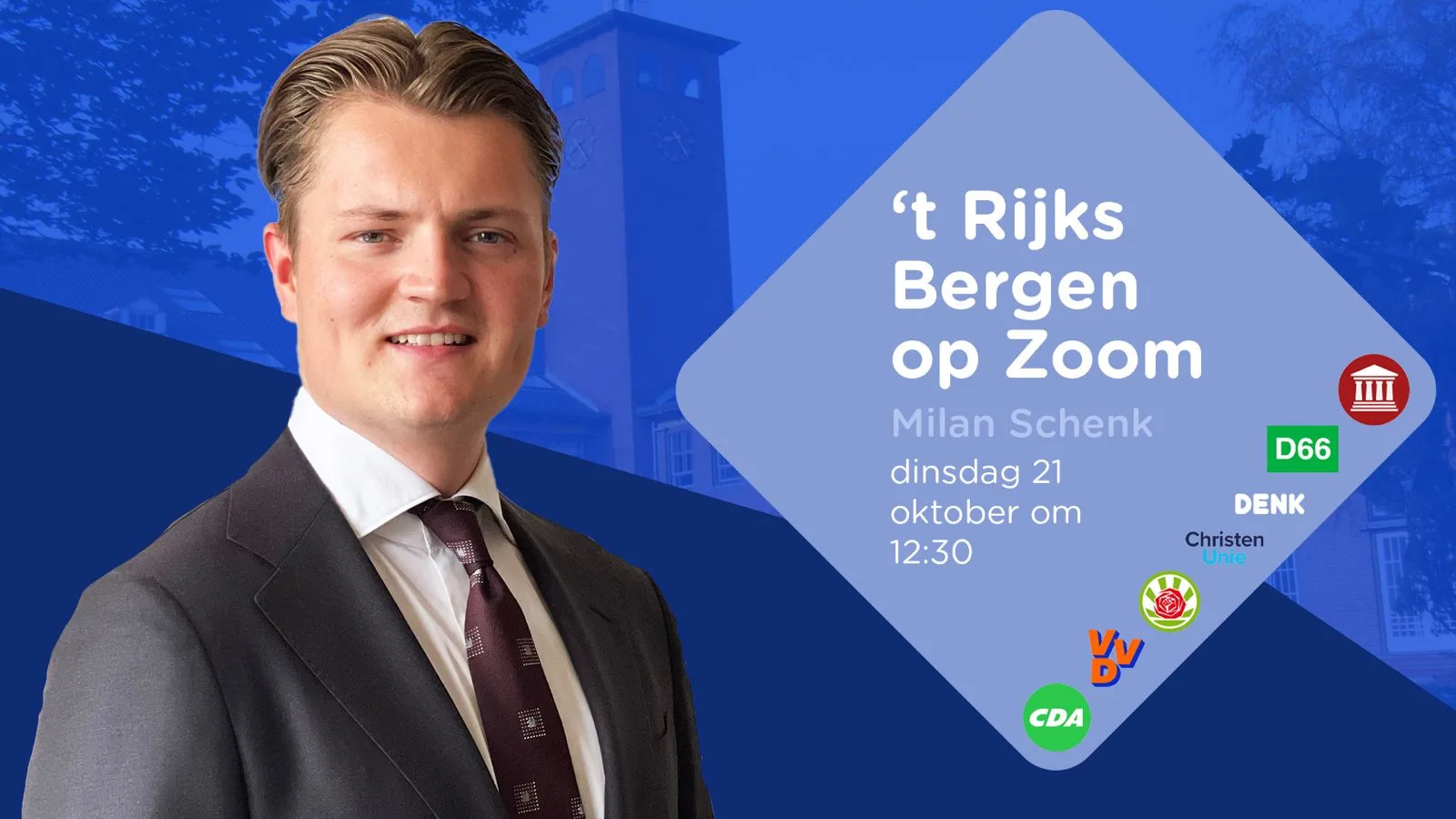 Verkiezingsdebat op 't Rijks in Bergen op Zoom
