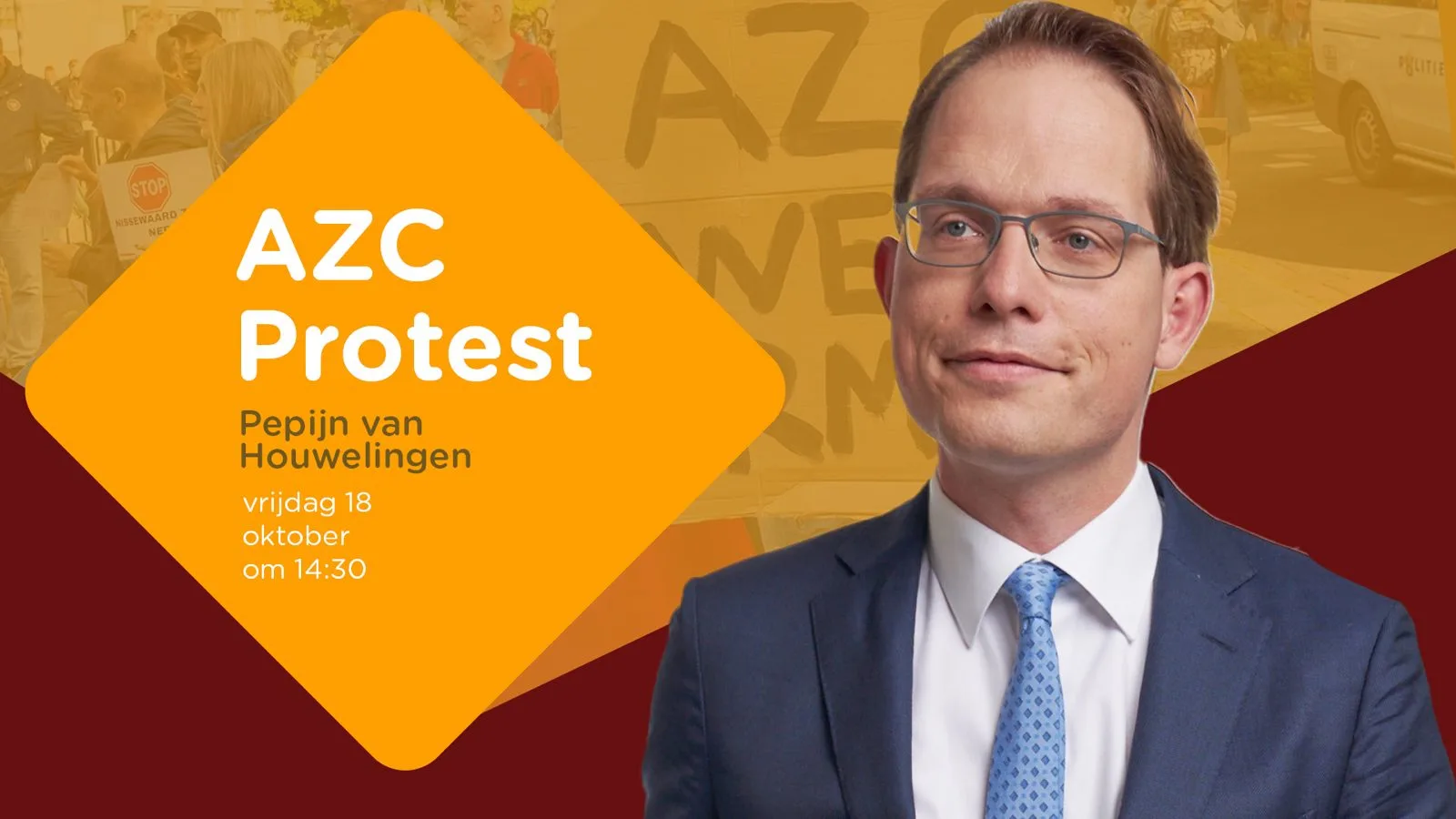 AZC-demonstratie in Eibergen