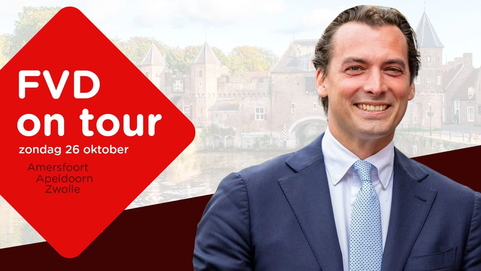 FVD on tour | Amersfoort, Apeldoorn & Zwolle