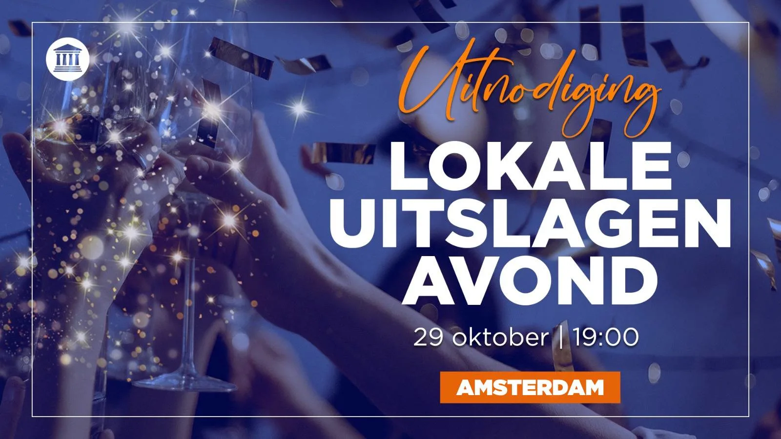 Uitslagenavond met FVD in Amsterdam!
