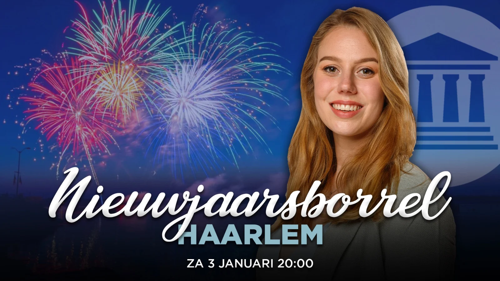 Nieuwjaarsborrel in Haarlem