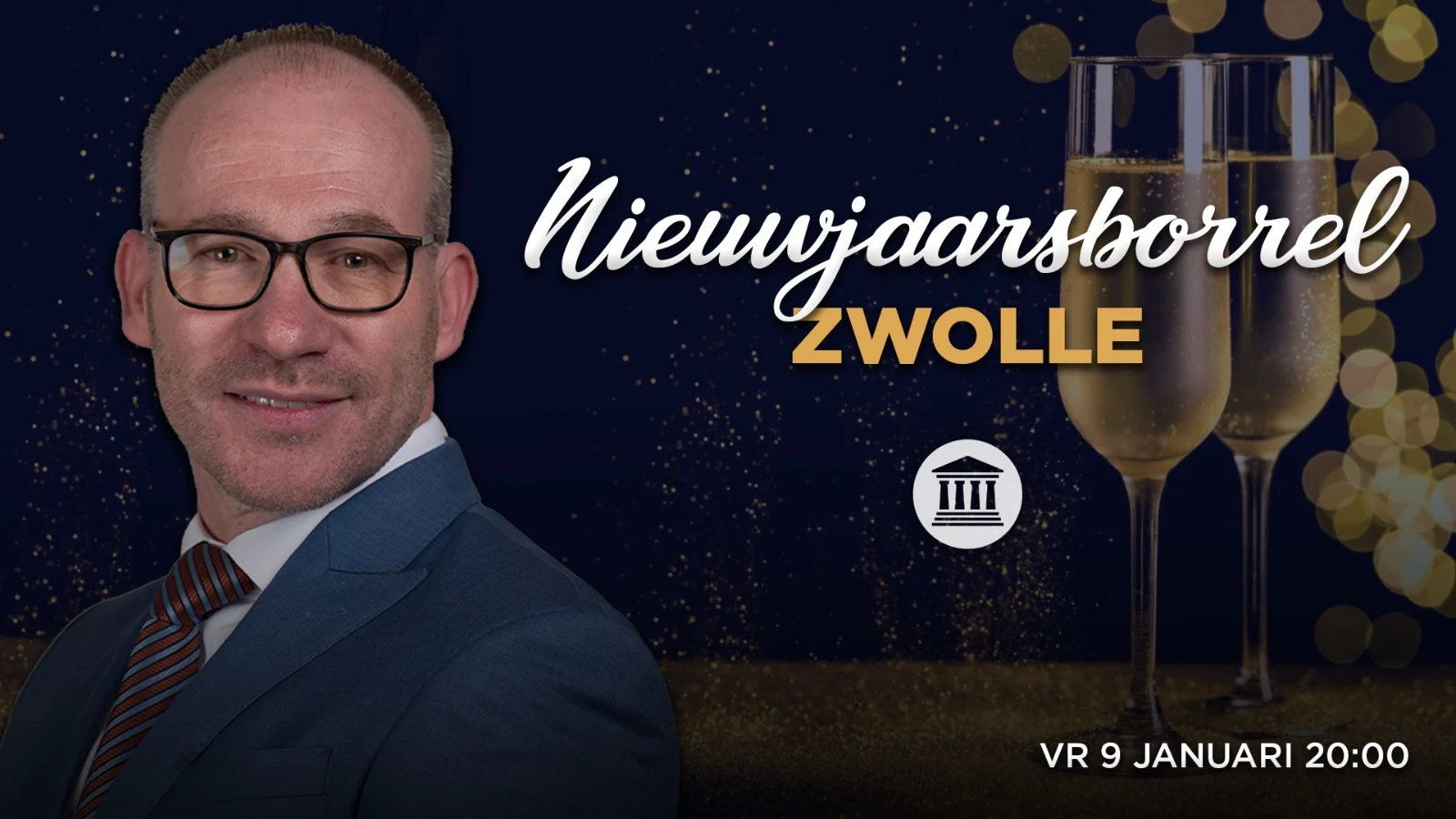 Nieuwjaarsborrel in Zwolle