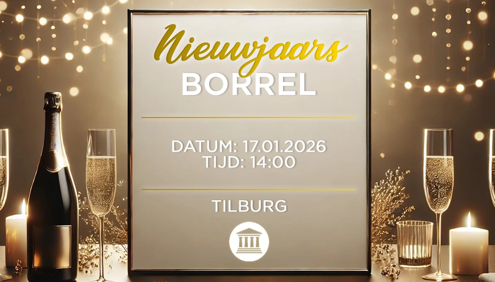 Nieuwjaarsborrel in Tilburg