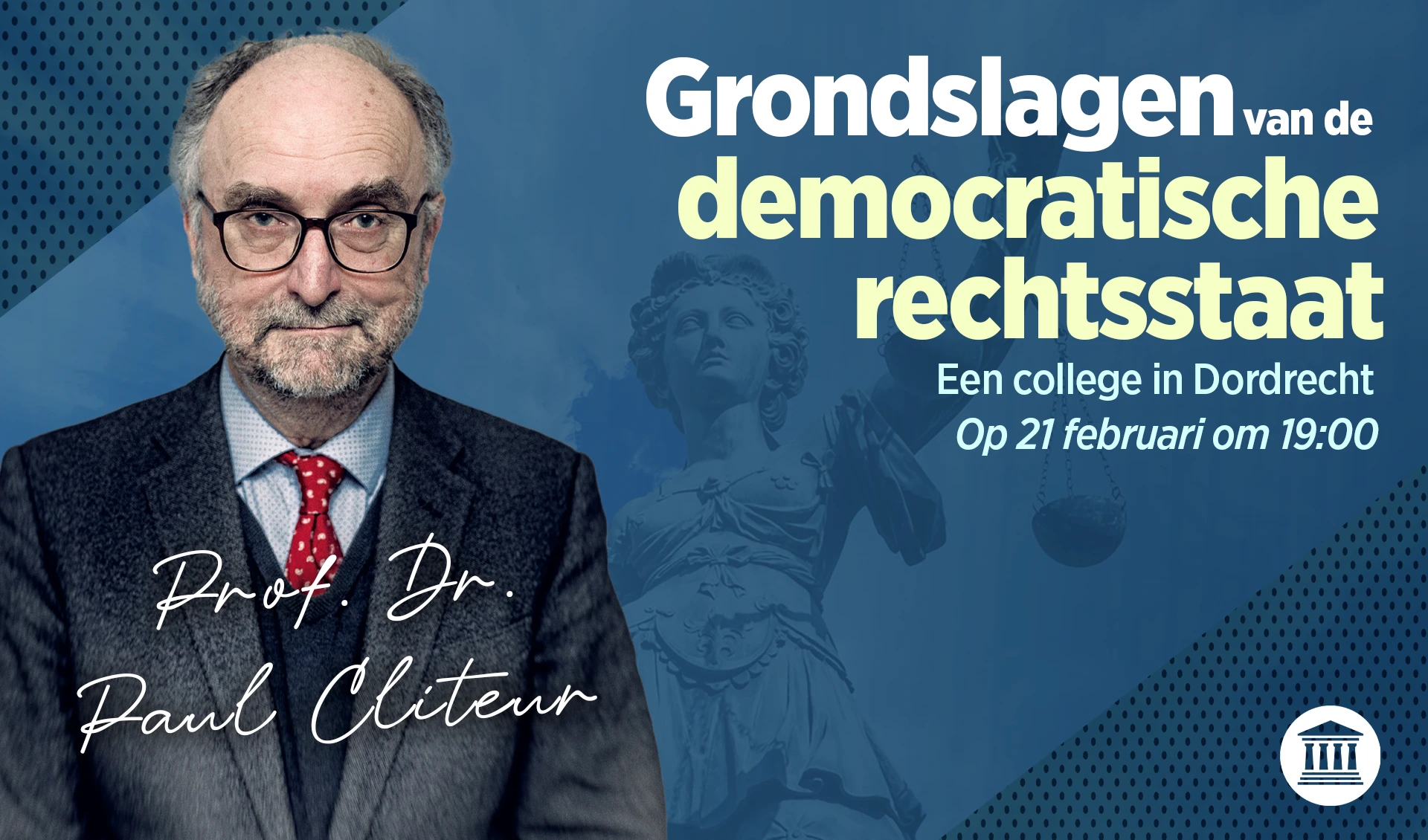 Masterclass van Paul Cliteur: grondbeginselen van de democratische rechtsstaat