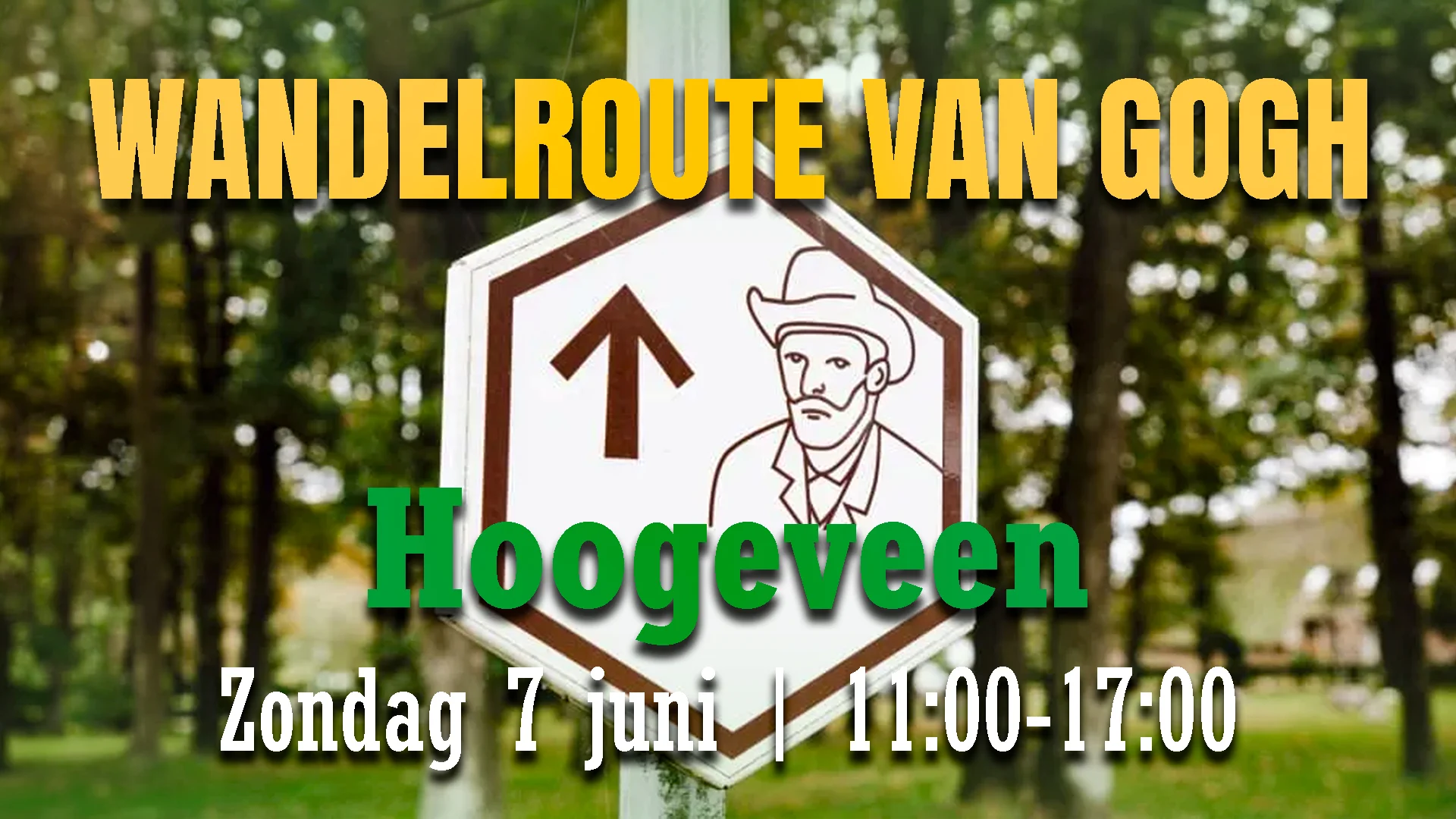 Van Gogh Wandelroute met JFVD