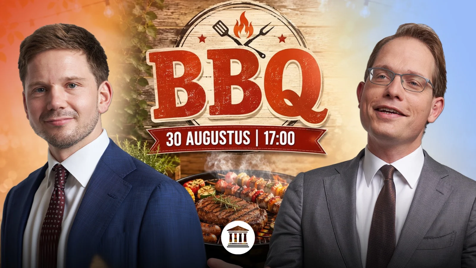 BBQ'en met Gideon en Pepijn