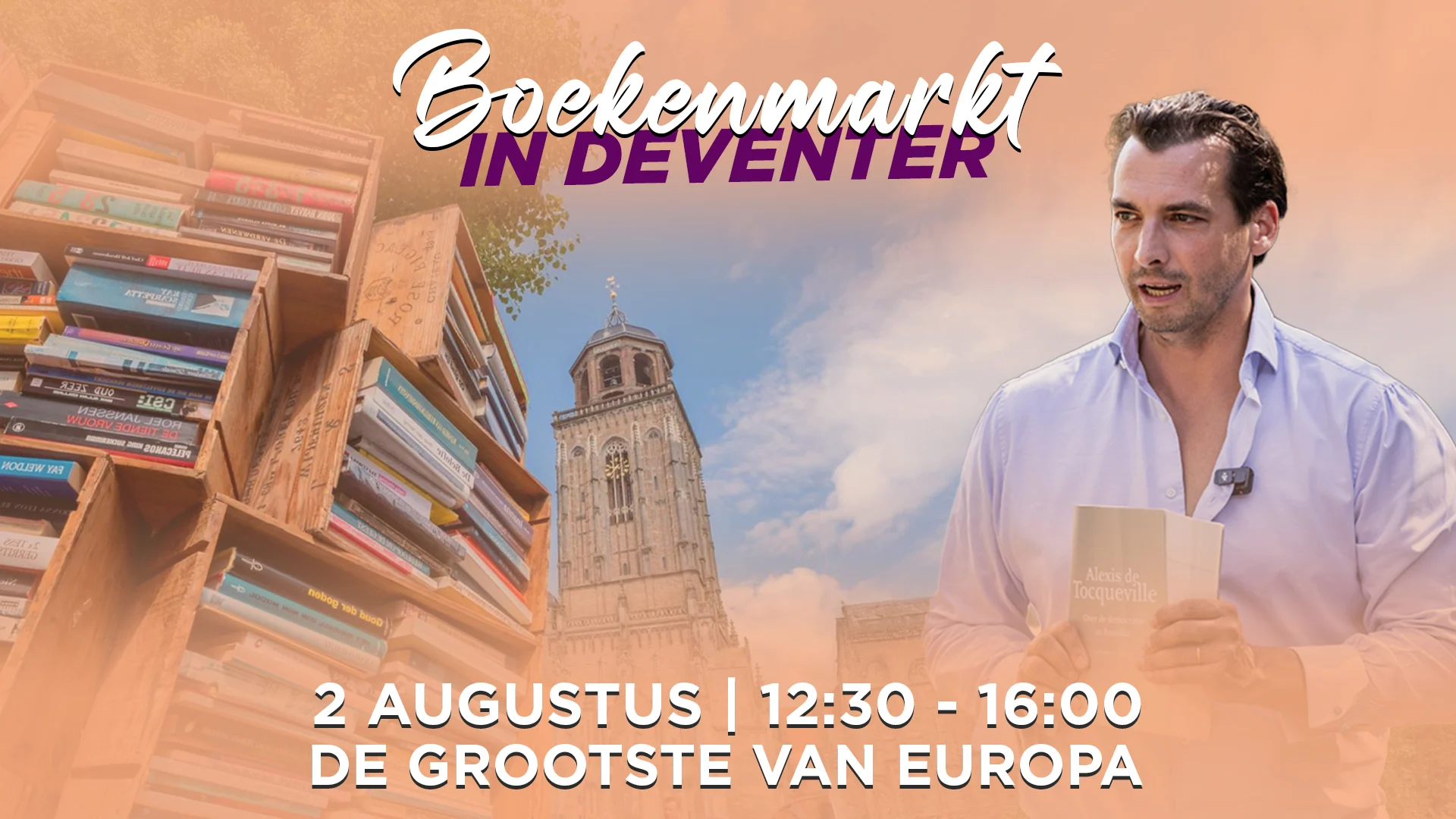 Ontdek de grootste boekenmarkt van Europa met JFVD