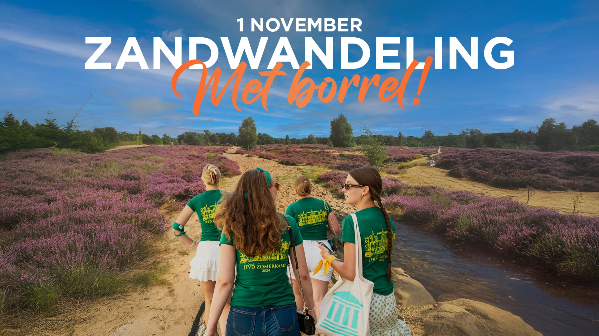 Zandwandeling in Wekerom