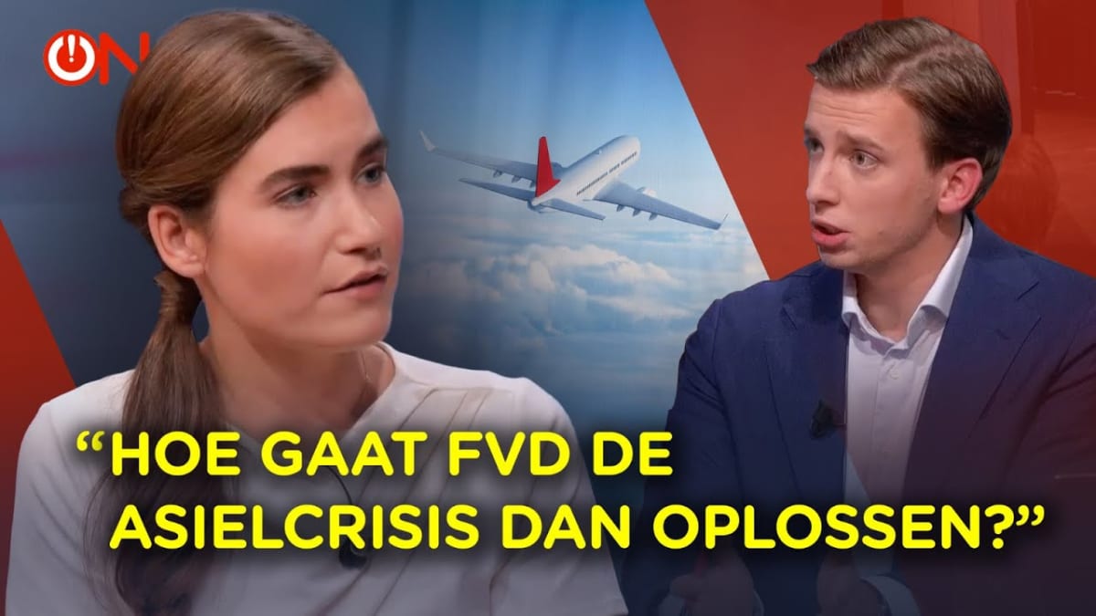 Lidewij de Vos (FVD) bij Ongehoord Nieuws: "we lossen de asielcrisis op met remigratie"