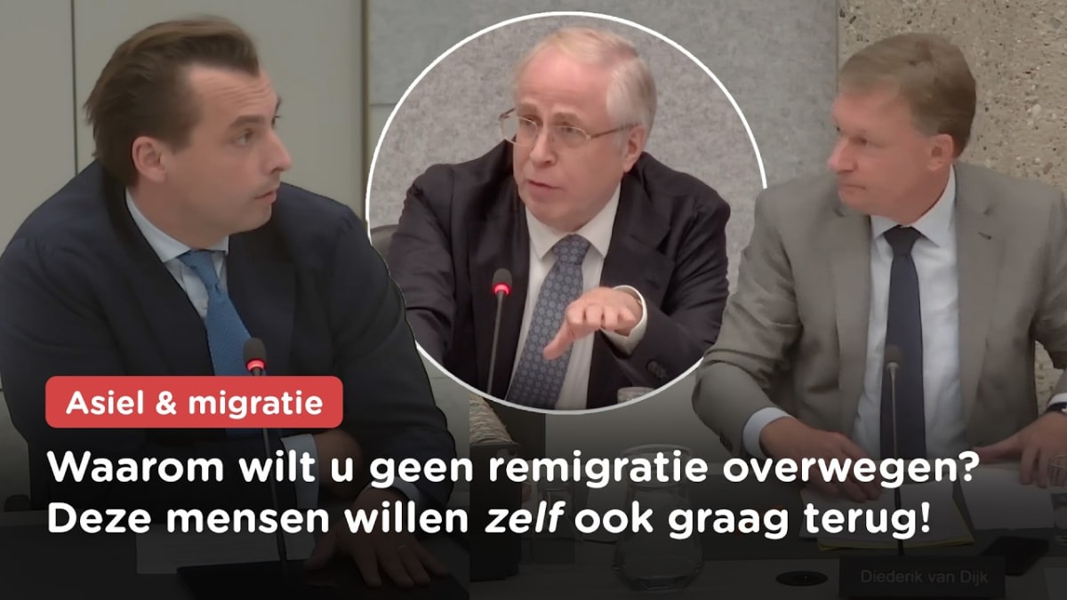 Baudet (FVD) pleit voor remigratie in asieldebat: "Deze mensen willen zelf ook terug!" 2 oktober 2025
