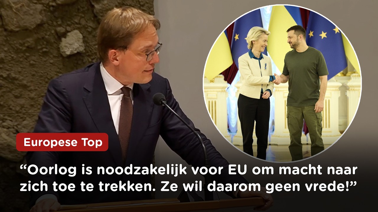 Wat doet de premier op de Bilderberg conferentie en waarom is dat geheim? Van Houwelingen (FVD)