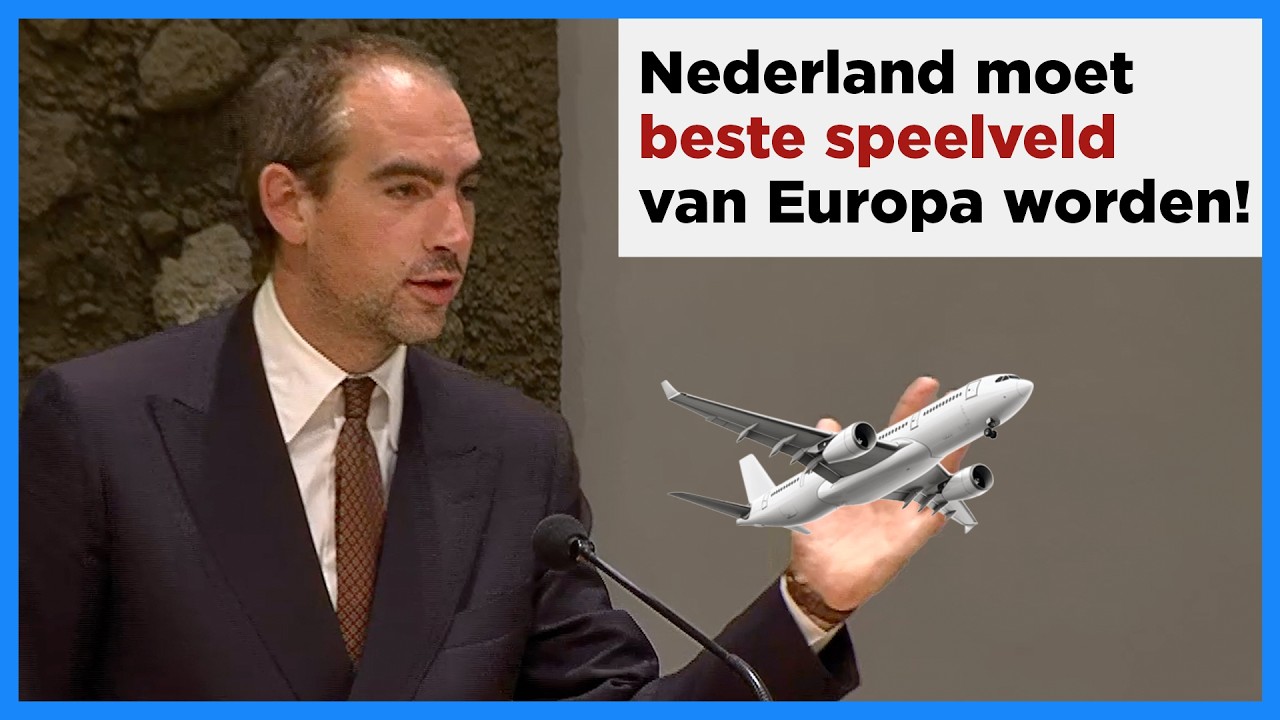 "Vindt u het gek dat Nederlanders hun vliegreis elders boeken?" Van Duijvenvoorde (FVD)
