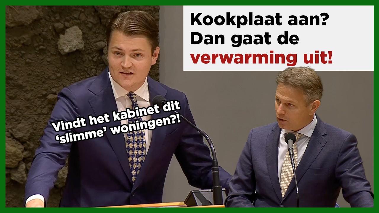 "Slimmer stroomnet" als voorwendsel voor energiecontrole? | Schenk (FVD) bij het vragenuurtje