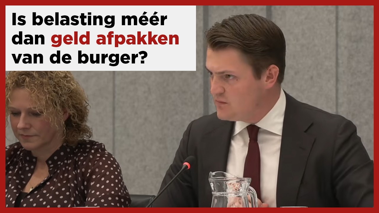 "Van wie is het geld dat in Nederland wordt verdiend?" Schenk (FVD) over het belastingplan 2027