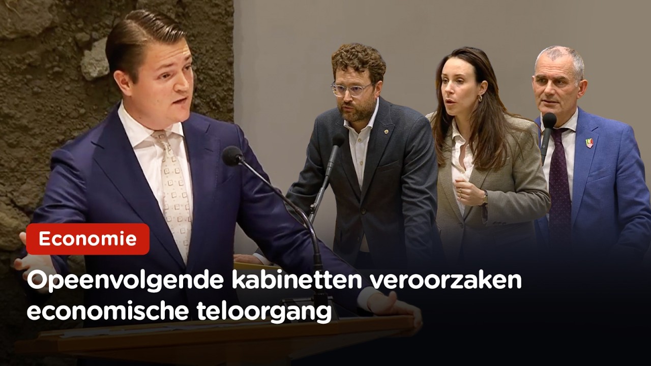 "Zo kunnen we onze economie nog redden" | Milan Schenk (FVD) bij begroting Economische Zaken