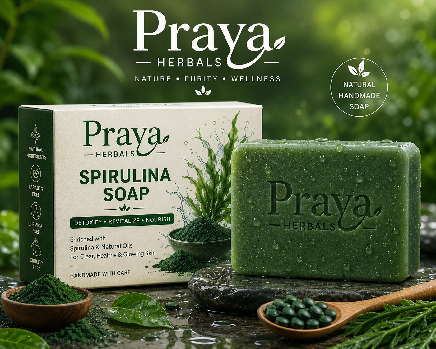 SPIRULINA SOAP