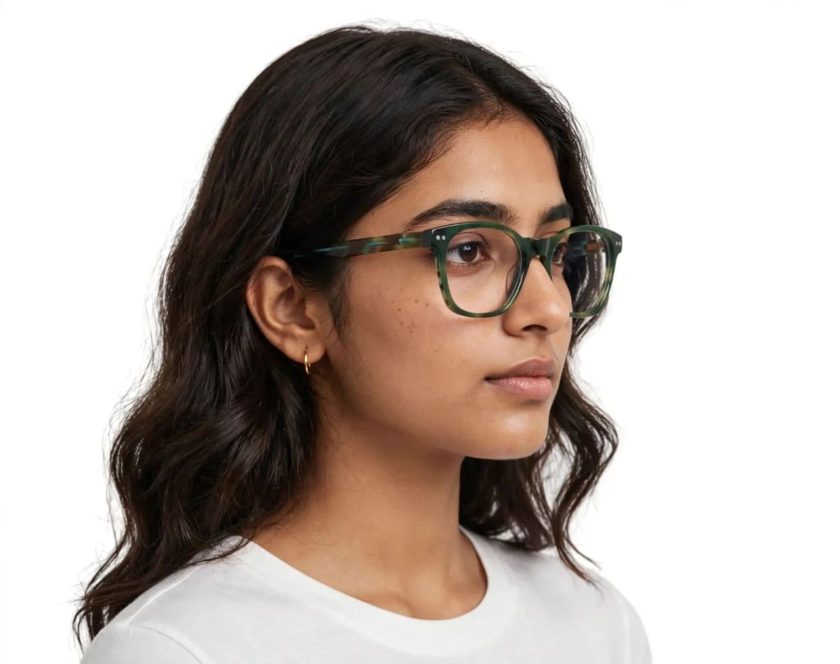 Solitaire Solitaire Green Tortoiseshell Glasses WhatsApp Image 2026-07-16 at 8.06.30 PM