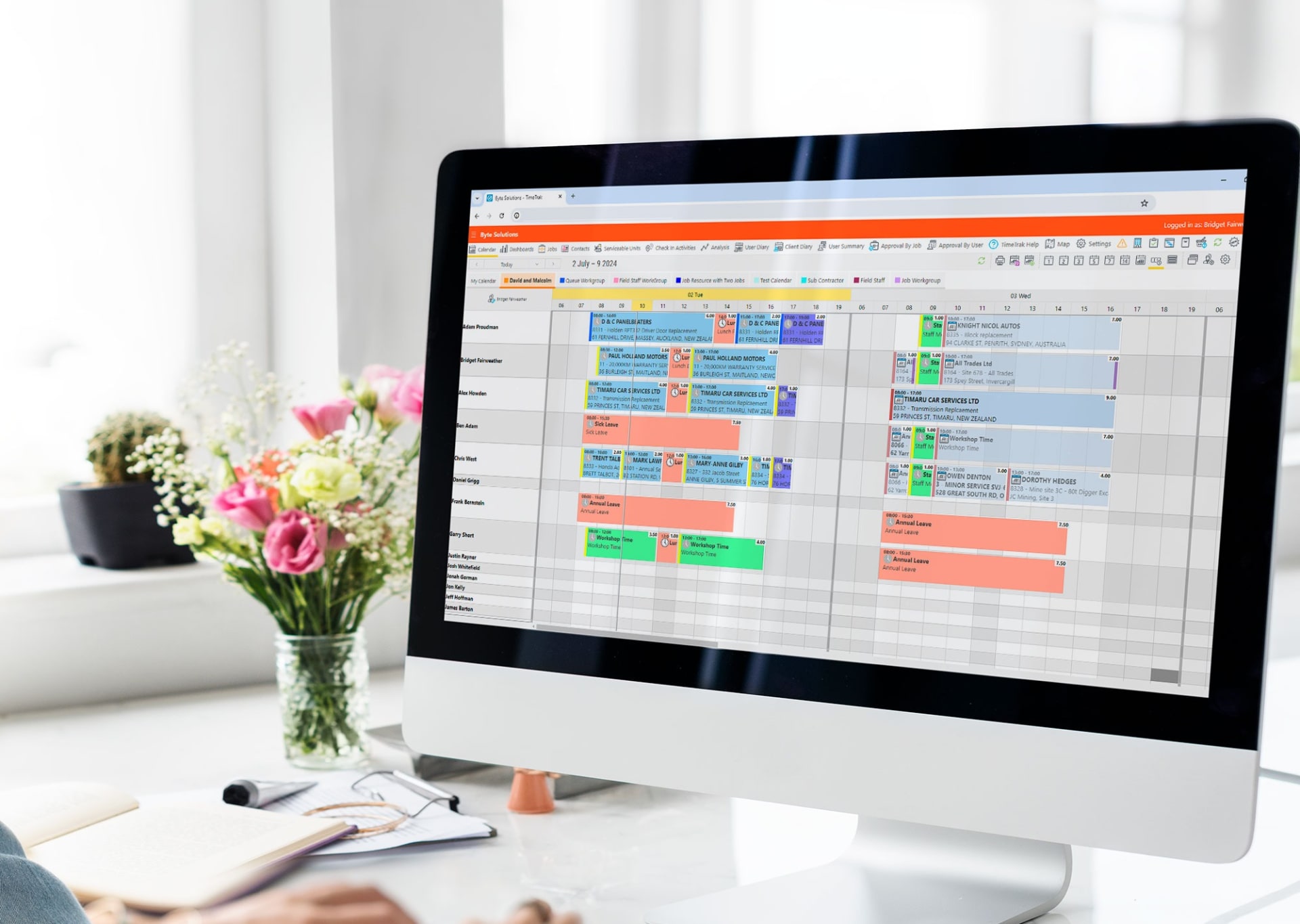 timetrak focus technology