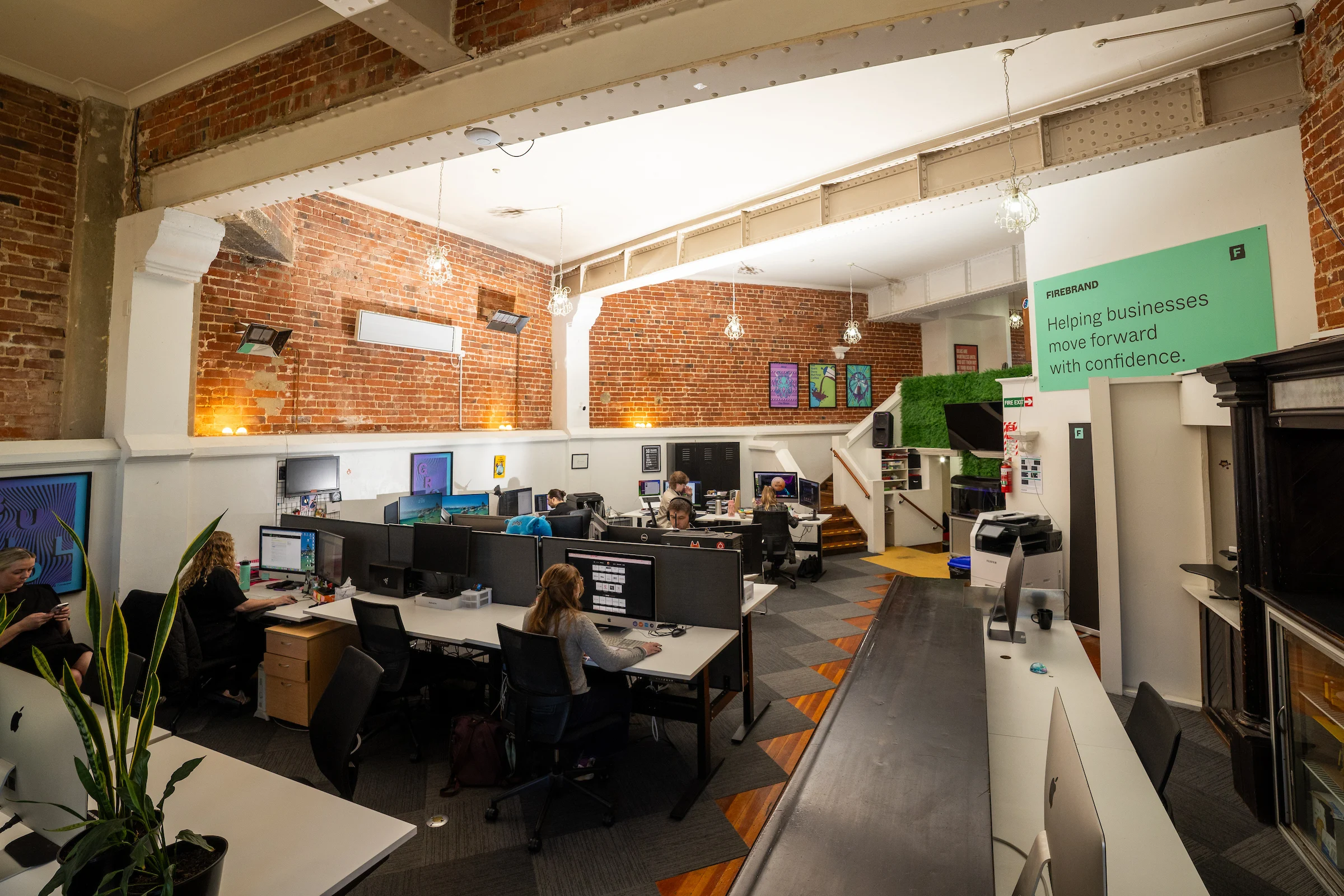 firebrand studio in dunedin with staff