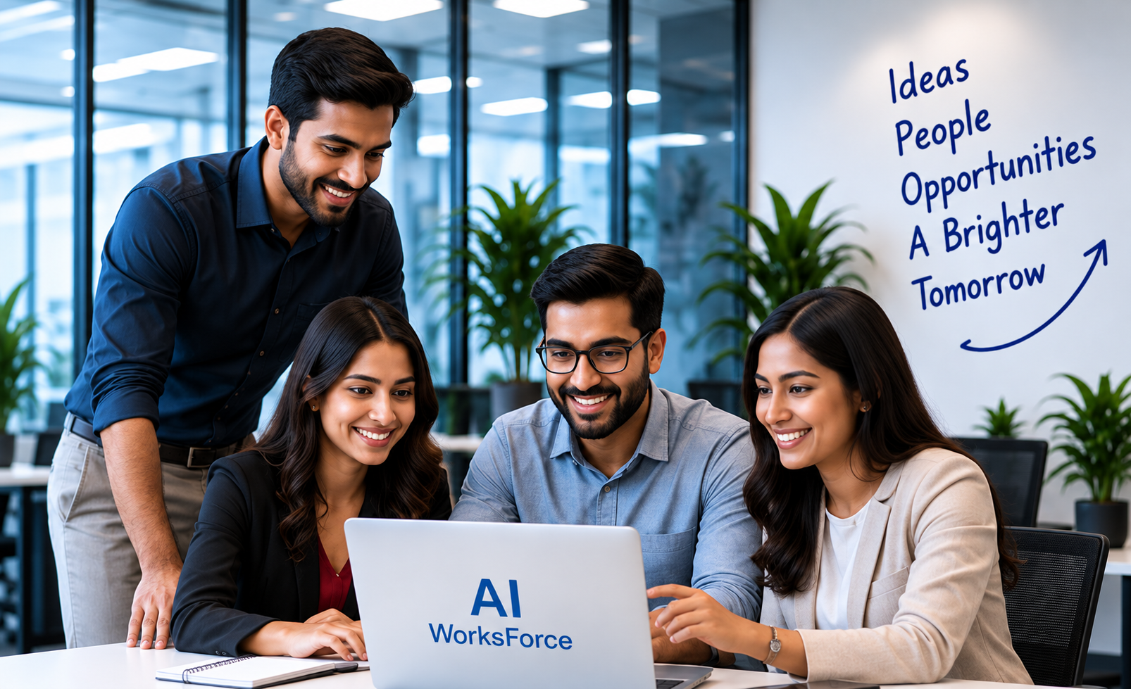 AIWorksForce team working together