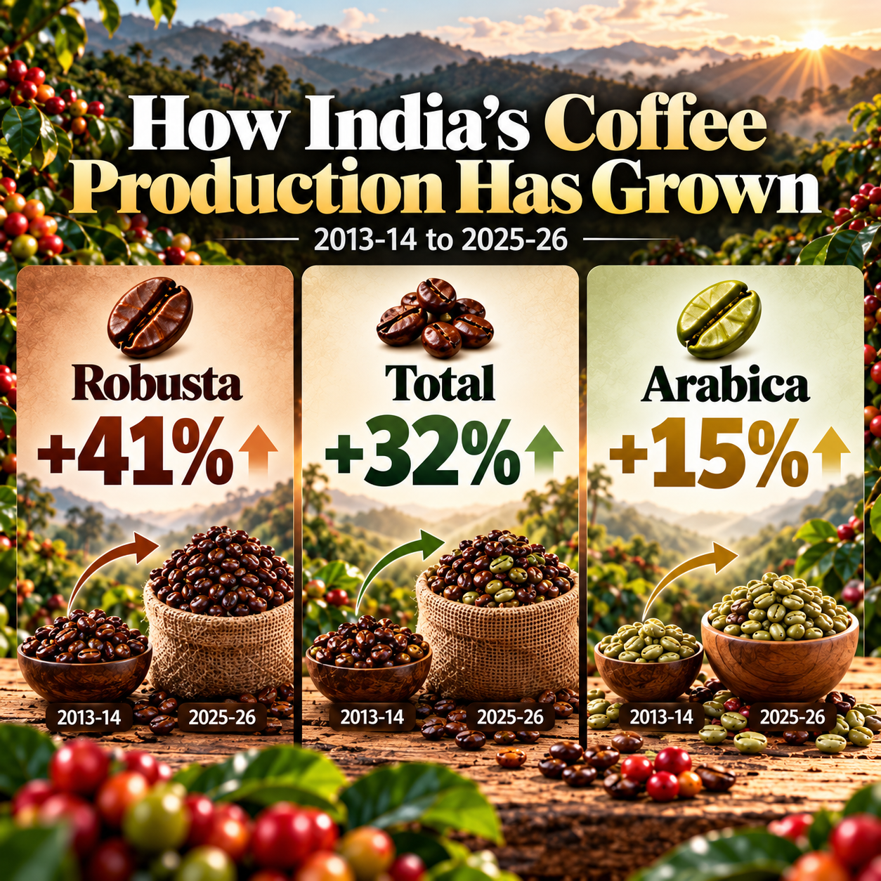 From hill slopes to mugs: The $2 billion story behind Indian coffee